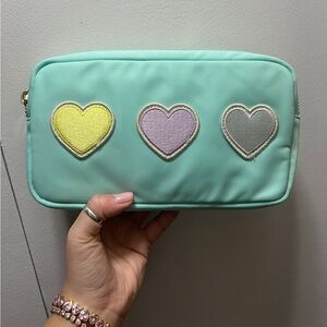 Stoney Clover Heart Pouch NEW